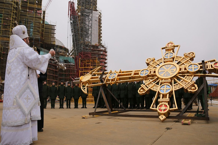 Компания Гидроальянс приняла участие в строительстве Главного Храма Вооруженных сил России